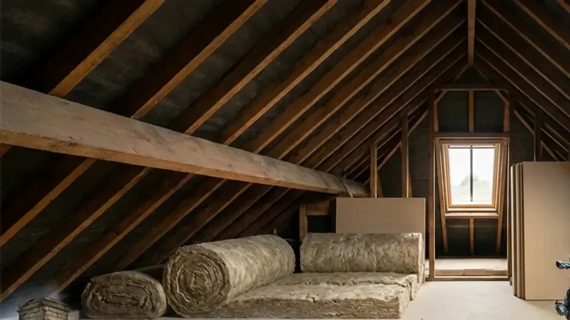 Pest-related loft clearance setup in a Bradford property