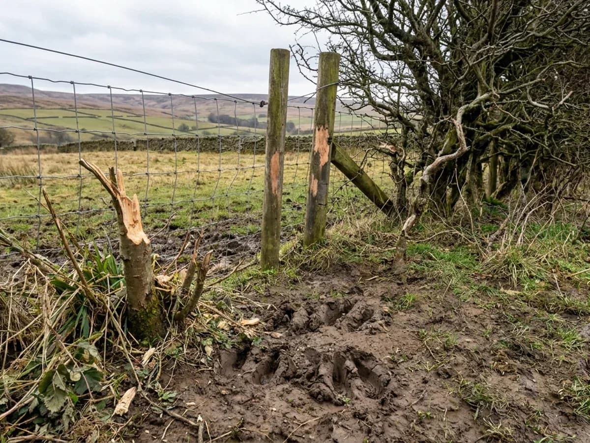Deer movement, browsing damage and rural boundary pressure checked in Bradford